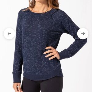 Stitch Fix Threads 4 Thought CANNON TULIP HEM TUNIC navy 1X